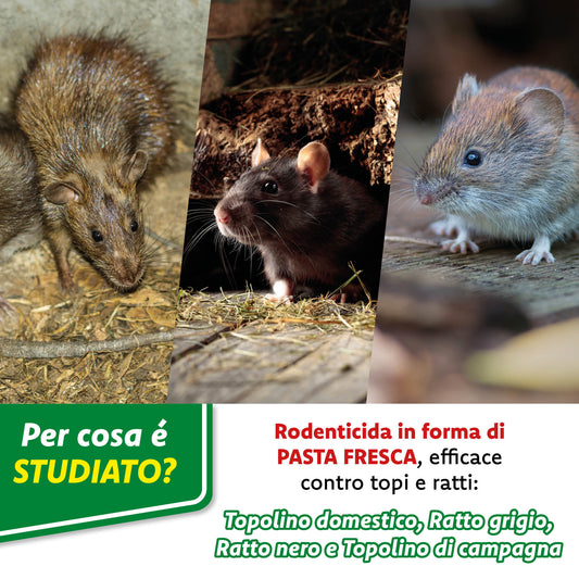 VerdeVita Topicida in Pasta – Controllo Efficace dei Topi per un Ambiente Sicuro